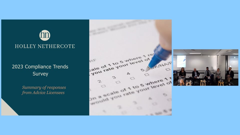 Advice Licensees Compliance Forum – 13 July 2023