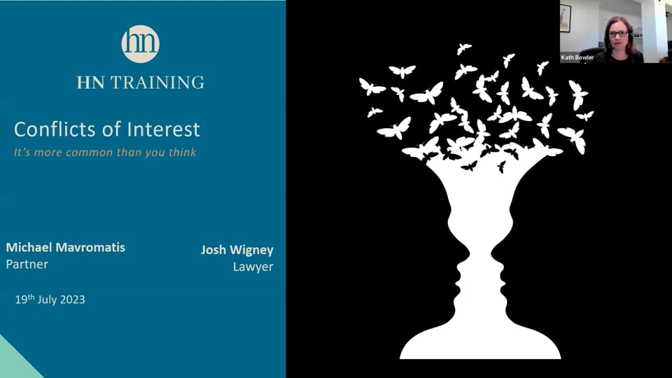 Conflicts of interest – It's more common than you think