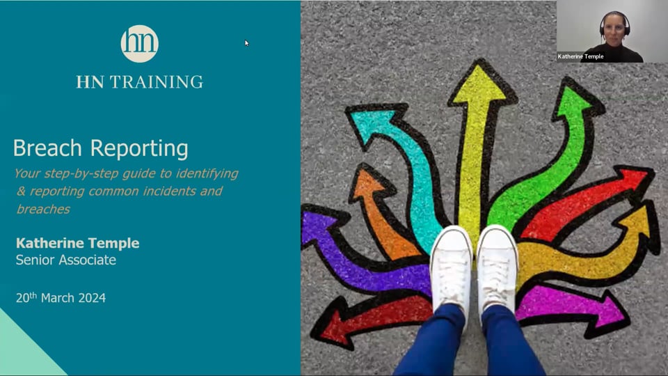 Breach reporting – Your step-by-step guide to identifying and reporting common incidents and breaches (Part 1)