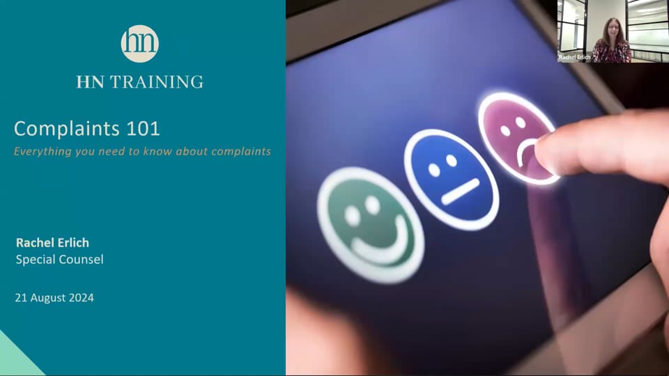 Complaints 101