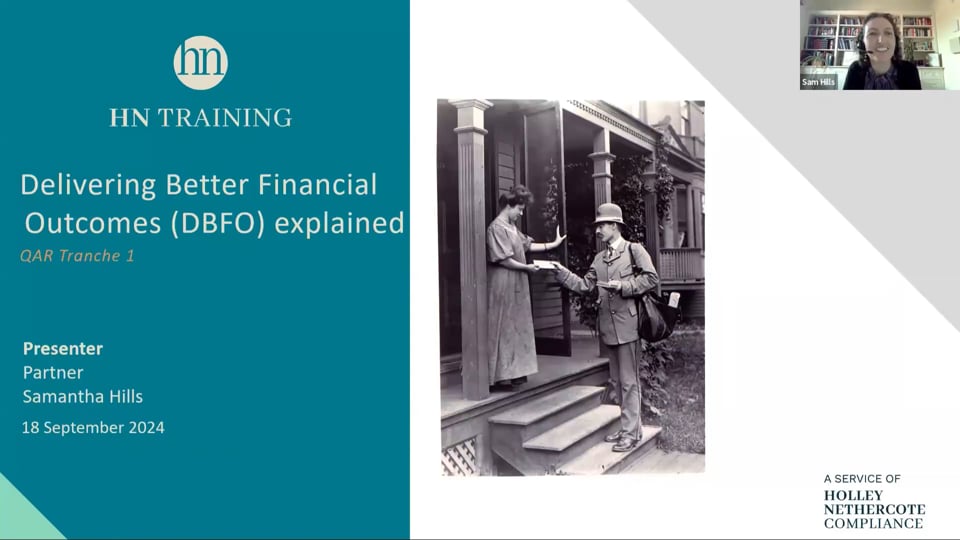 Delivering Better Financial Outcomes (DBFO) explained