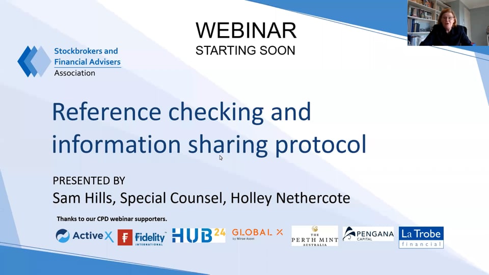 Reference Checking and Information Sharing Protocol