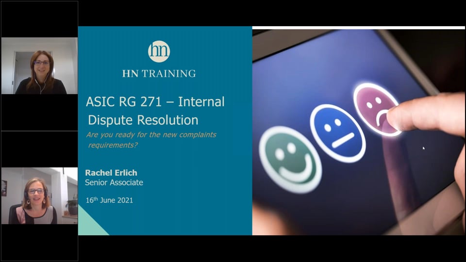 RG 271 – Are you ready for the new complaints requirements?